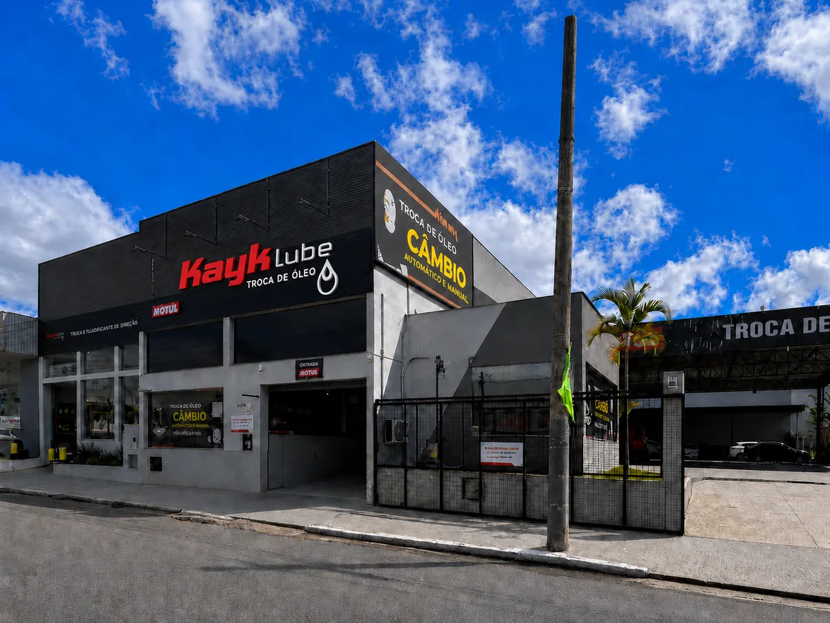 Fachada da Kayk Lube em Nova Serrana